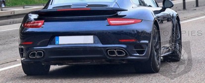 Spied Best Shots Of The Upcoming Porsche 911 991 Turbo As Naked As