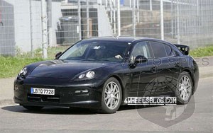 New Porsche Panamera spy photos