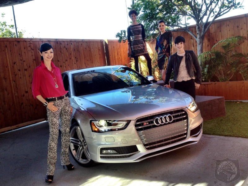 VIDEO: Spies Do A Quick Review Of The 2013 Audi S4 And Throw In A Bonus Fashion Preview For Your Labor Day
