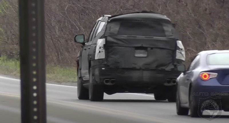 SPY VIDEO! Cadillac Escalade To UP The Anty With A 'V' Model. Will Tap Camaro ZL1 Engine. Are You In LUST For It?