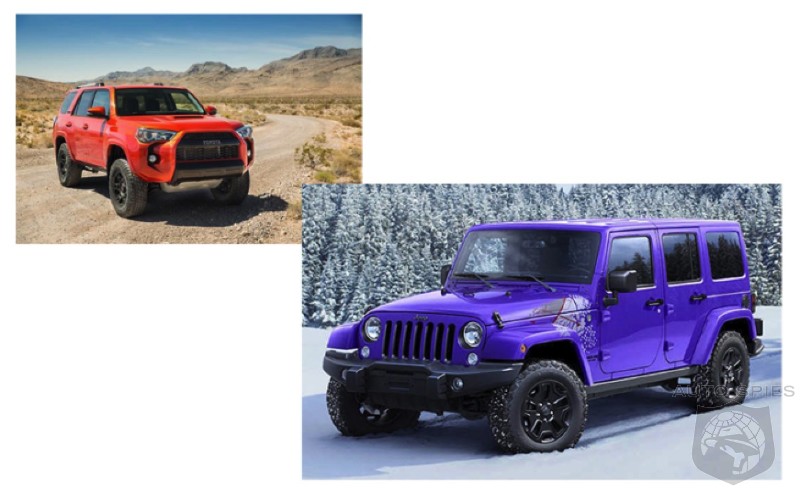 CAR WARS! Jeep Wrangler Rubicon Unlimited vs. Toyota 4Runner TRD Pro? -  AutoSpies Auto News