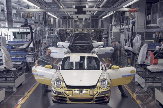 Explosion At Porsche Assembly Plant Idles Production