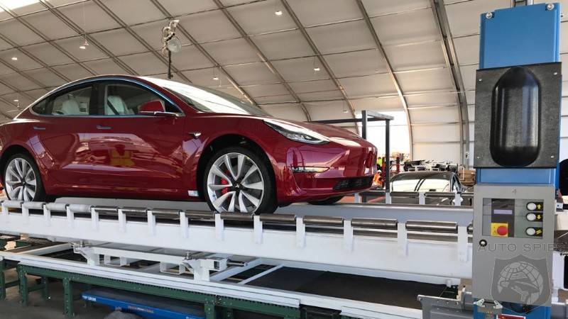 Tesla Currently Is Running A 19 Month Backlog On Model 3 Production