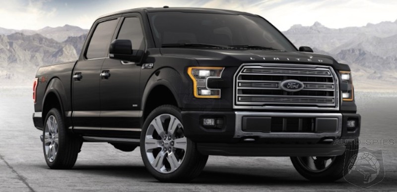 SPIED! First Shots Leak Of 2016 Ford F-150 Limited. Best Looking Pickup ...