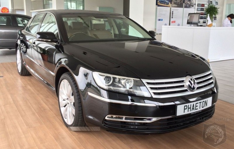Volkswagen Admits They Cancelled The  Phaeton Flagship Because Of Tesla's Model S