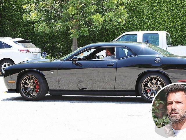 Batman Nailed Driving A Hellcat - Is There A More Appropriate Ride For The Dark Knight?