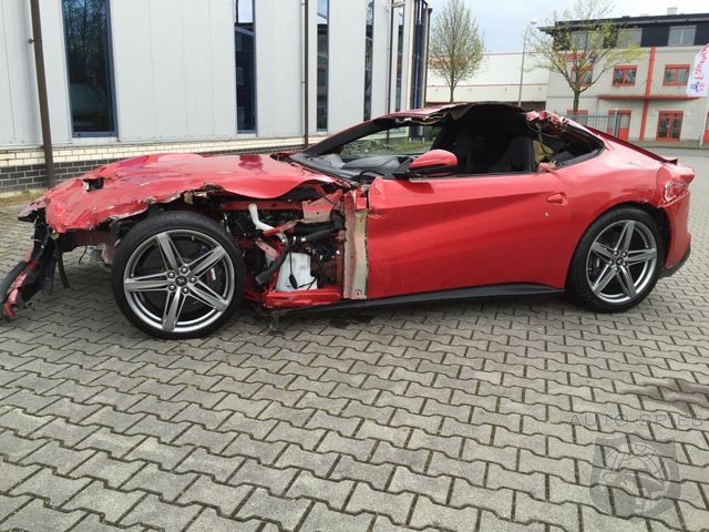 What Would YOU Pay For A Totaled Out Supercar With Under 10K On The Odometer?