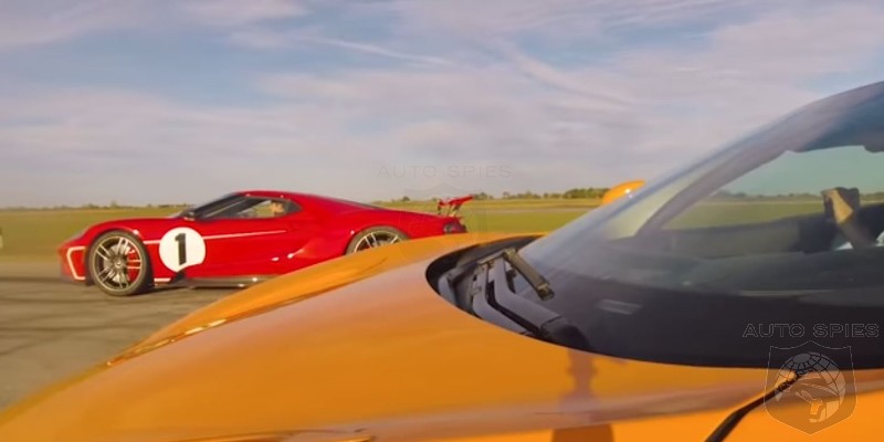 Drag Race Between McLaren 720S Vs Ford GT Isn't Quite The Photo Finish You Were Expecting