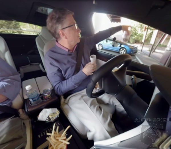 Bill Gates Caught Driving A Tesla Model X? AutoSpies Auto News