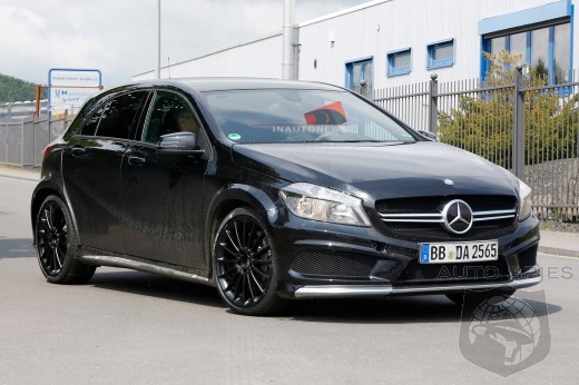 Mercedes-Benz A45 AMG Black Series Already Caught In The Wild