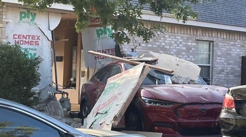 Mustang Mach-E Driver Finds He Doesn't Need A Car Show To Crash His Car ...