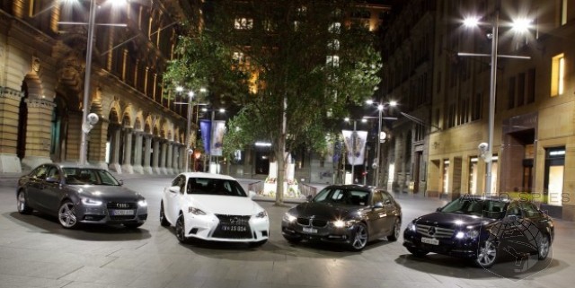 Lexus IS v BMW 3 Series v Mercedes-Benz C Class v Audi A4 - Which Is The Best Compact Premium Sedan?