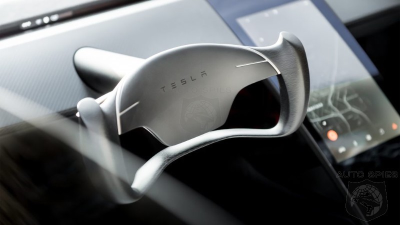 Believe It Or Not Tesla Roadsters Crazy Steering Wheel Is