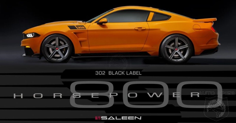 2020 Saleen S302 Mustang Black Label Debuts Packing 800 HP