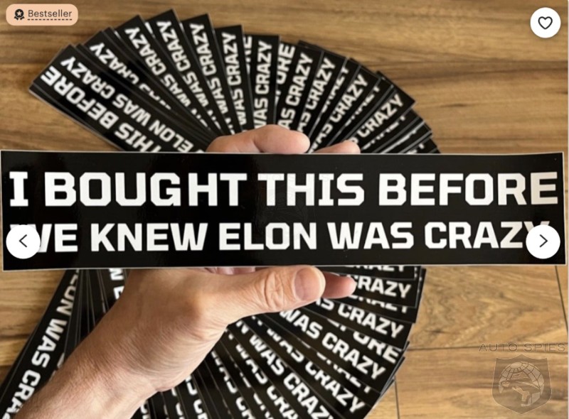 Anti Elon Musk Bumper Stickers Take Off As Left Wingers Abandon Tesla ...