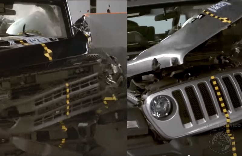 WATCH: Ford Bronco Vs Jeep Wrangler - Which One Inspires And Which One  Scares You In A Crash Test? - AutoSpies Auto News