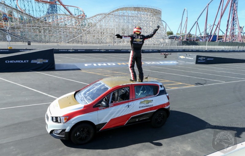 MTV Star Rob Dyrdek Set Worlds Record For Jumping A Car Furthest In Reverse
