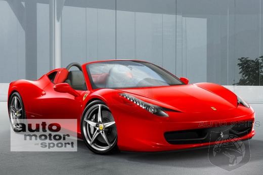 Germans Say The Ferrari 458 Spider Is The Best Convertible Not Produced By A German Company