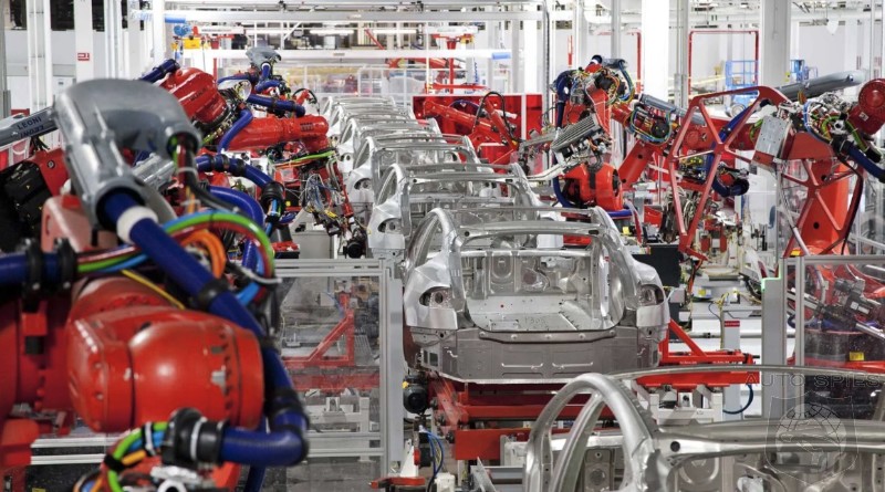 Tesla's Fremont Plant The Most Productive Automotive Assembly Facility ...