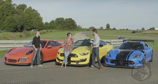 Track Monsters: GT350R Vs. Viper ACR Vs. 911 GT3 RS