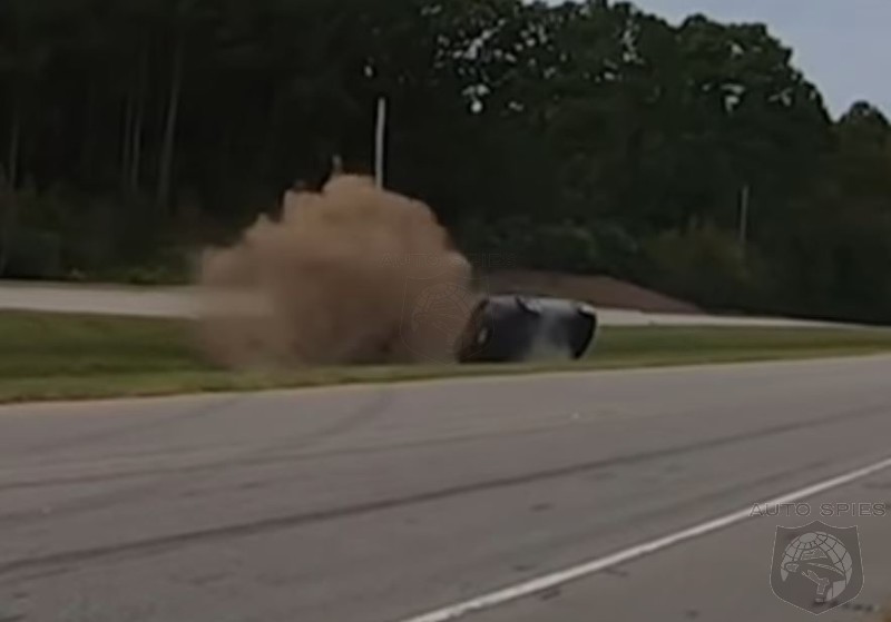 Mustang Driver Finds Out The Hard Way That Hoonigan Burn Outs Don't Pay At Local Cars And Coffee