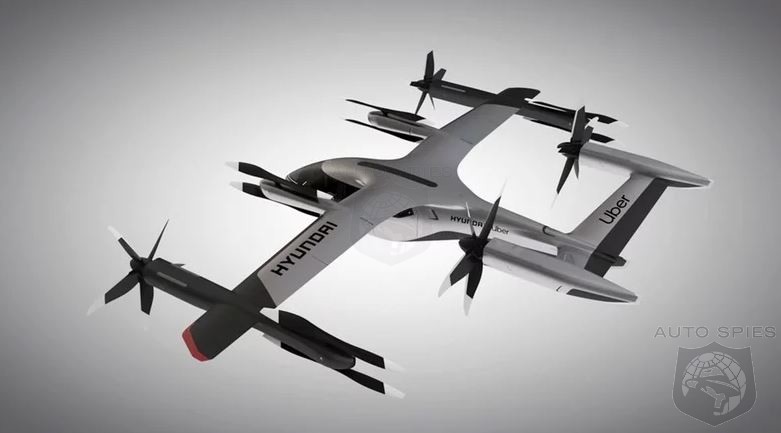 #CES: Hyundai Reveals Uber Flying Taxi Concept For Urban Air Commuting