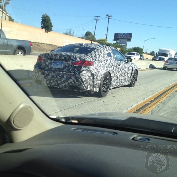 Cammo Clad RC-F Caught Testing On American Soil