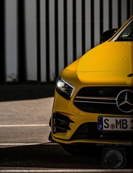 Mercedes Can't Resist - Teases AMG-A35 To Tangle With The Audi S3