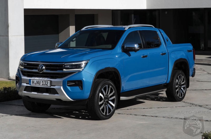 Volkswagen Unveils Ranger Based Amarok Pickup - AutoSpies Auto News