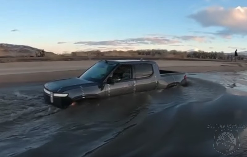 Watch Rivian's Tank Turn Feature Spin Its R1T Electric Pickup Like a Top