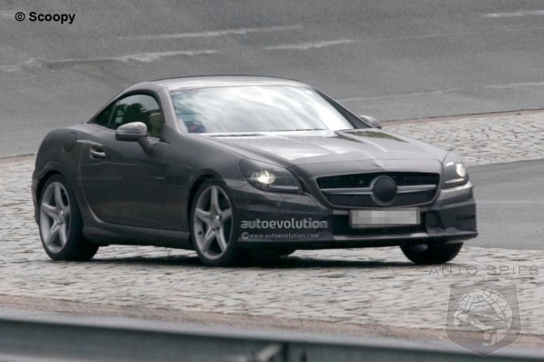 Mercedes Slk Caught Naked In Testing Autospies Auto News