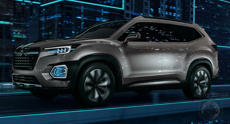 Subaru Looks To Challenge Volkswagen's 7 Seat Atlas With Viziv-7 Concept
