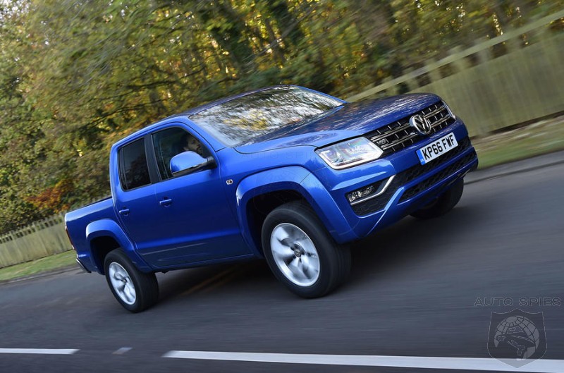 Volkswagen's Amarok Pickup My Eventually Be The Basis For The Ford Ranger