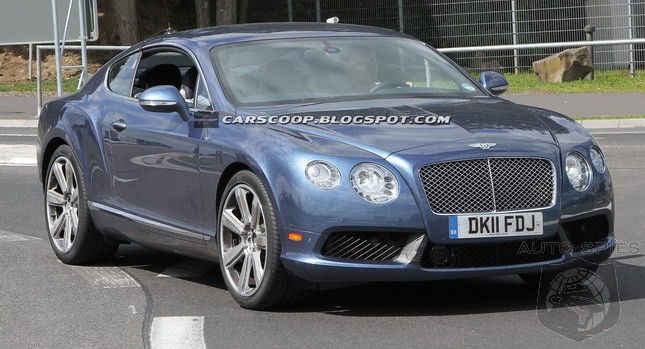 SPIED: 2012 Bentley Continental GT SPEED Snapped Before Its Frankfurt Debut