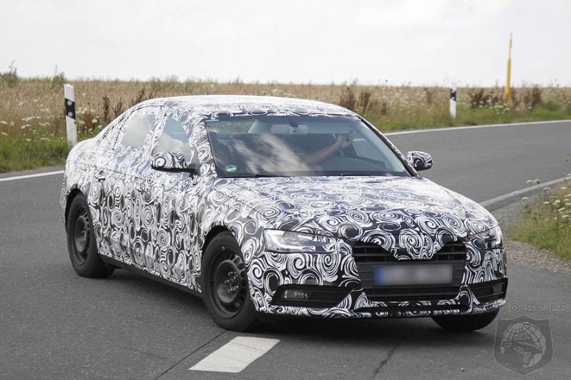 SPIED: The REFRESHED Audi A4 To Take After The 2012 A5's Changes?