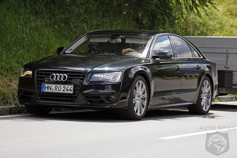 SPIED: NEW Spy Photos Of Audi's Flagship S-Car, The Next-Gen S8