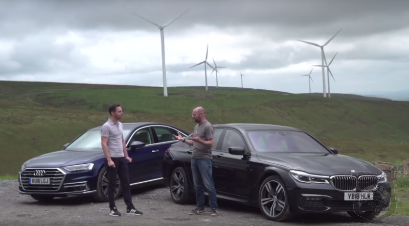 CAR WARS! The All-new Audi A8 Does Battle Against The BMW 7-Series — WHICH Is The BEST Driver's Car?