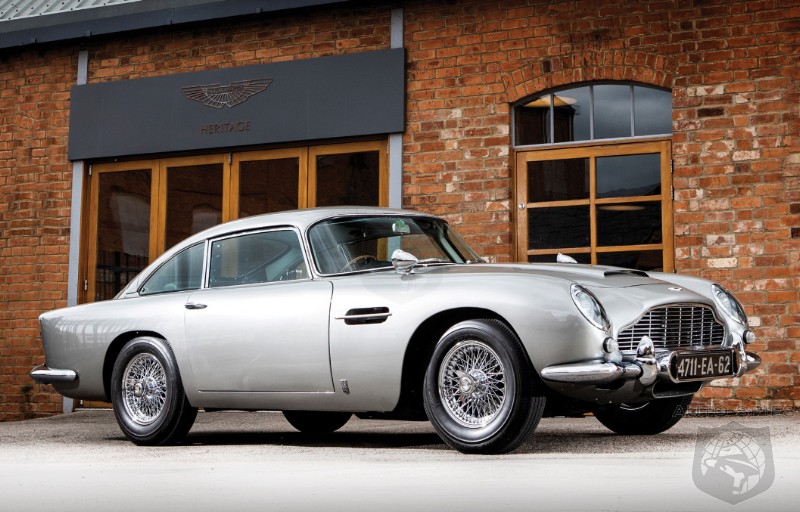#PEBBLEBEACH: Off To The Races, 007's Aston Martin DB5 Sells For A Staggering $6.4MM In Monterey
