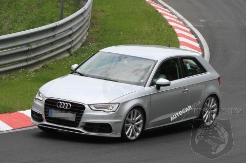 Spied Audi S Upcoming S Nabbed Naked On The Track Autospies Auto News