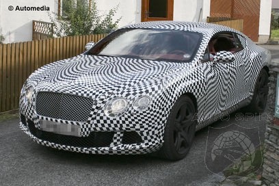 SPIED: Bentley's Continental GT Sporting A New Look, Ya Dig ...