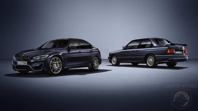 OFFICIAL: BMW Celebrates 30 Years Of M3 Goodness With The 30 Jahre M3