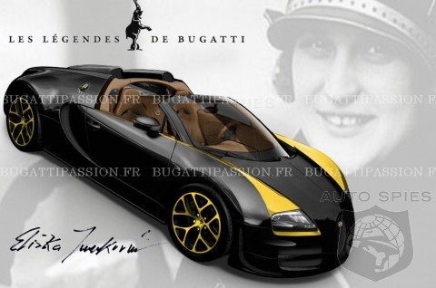LEAKED! The NEXT Bugatti Veyron Special Edition To Honor FIRST Woman To WIN A Grand Prix