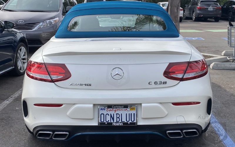 Does THIS Mercedes-AMG C63 S Convertible Have A WHALE Of A Color Combo Or Should It Sleep With The FISHES?