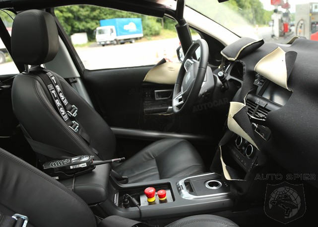 SPIED: FIRST INTERIOR Shots Of The All-New Land Rover Discovery Sport — Notice Something MISSING?
