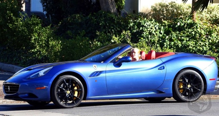 SPIED: Iggy Azalea Snapped Driving LA Laker Nick Young's Ferrari California
