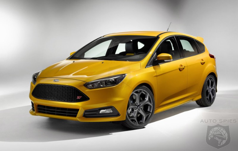 OFFICIAL: This Is The Newly Refreshed 2015 Ford Focus ST