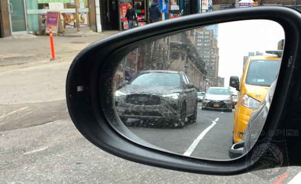 SPIED on the STREET! The All-new Infiniti QX50 Gets Nabbed In New York City Traffic — Why The Camo, Guys?