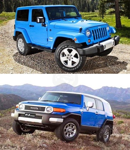 Roll Cage Fight: 2012 Toyota FJ vs. 2012 Jeep Wrangler Pentastar - Who's  The Champ And Chump? - AutoSpies Auto News