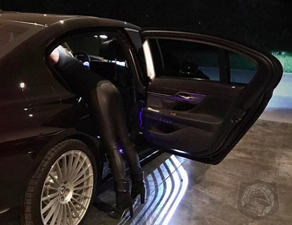 WHICH Hollywood A-lister Was SPIED In Skin-Tight Leather ROCKING An Alpina B7?