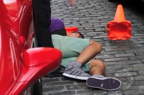 Here's 10 Million Reasons Why YOU Don't Run Over A Cop's Foot When You're Driving A Ferrari In Soho